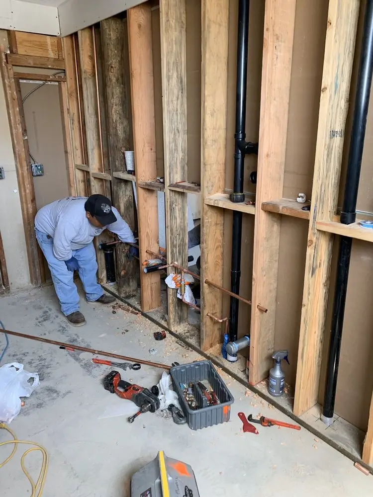 Commercial rough-in plumbing for Commercial Plumbing in Broad Brook